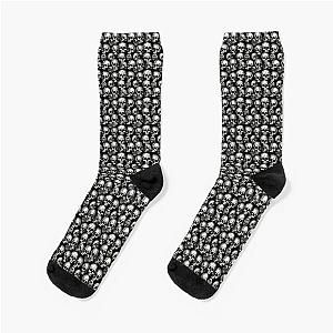 Skull Print Socks