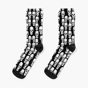 Black and white skull pattern  Socks