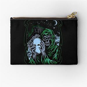 skull face Zipper Pouch