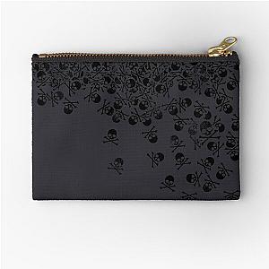 Noctis' Skull and Crossbones Shirt Zipper Pouch