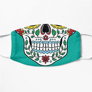 Sugar Skull - A funny horror present for halloweendia de los muertos Flat Mask