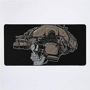 "Dead of Night" Night Vision Skull Desk Mat