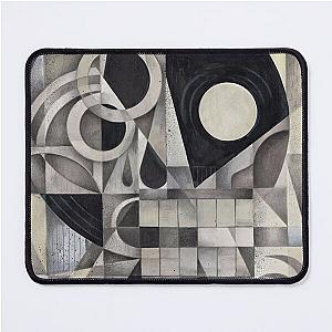 Walking Smoking Skull Mouse Pad