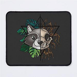 Raccoon Skull - Marimkay Mouse Pad