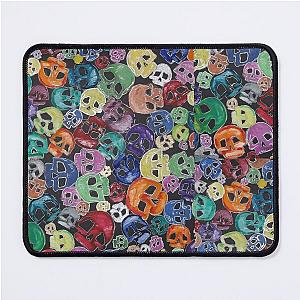 Skull jumble Mouse Pad