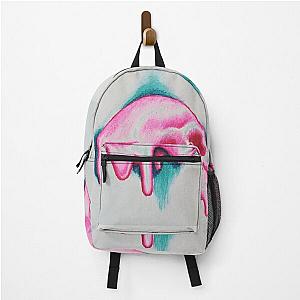 Drippy skull neon Backpack