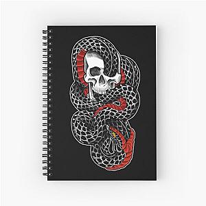 Ouroboros - Skull and Serpent  Spiral Notebook