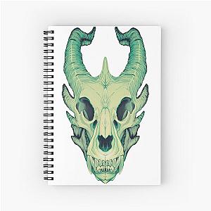 Dragon Skull Spiral Notebook