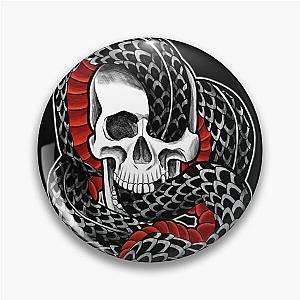 Ouroboros - Skull and Serpent  Pin