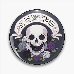 Pride Skull - Asexual Pin