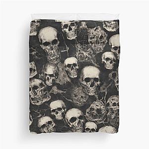 Halloween Skulls Duvet Cover