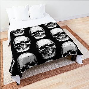 Badass skull face Comforter