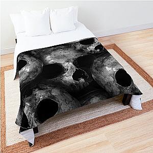 Dark Skulls  Comforter