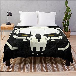 Battletech Atlas Skull Throw Blanket