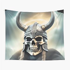 Vikings skull Tapestry