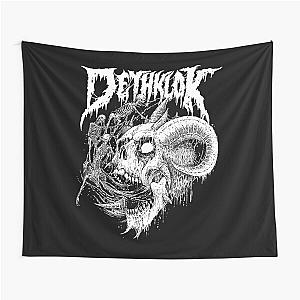 dethklok skull head    Tapestry