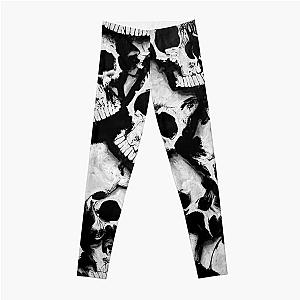 A bunch of skulls by Brian Vegas Leggings