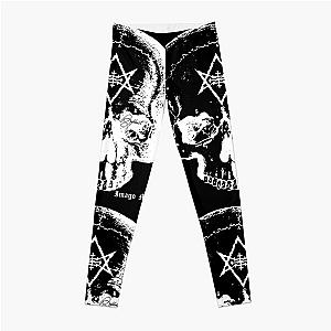 Baphomet Skull Leggings