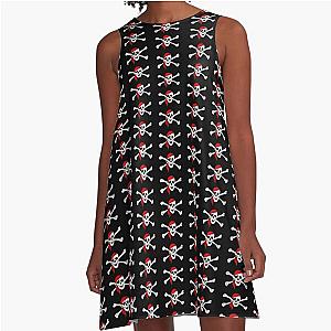 Pirate Skull And Crossbones A-Line Dress