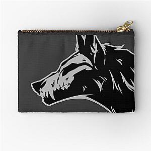 Wolf Skull Zipper Pouch