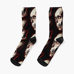 Evil Dead Skull Socks