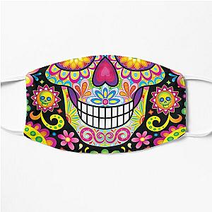 Sugar Skull Day of the Dead Art (Spark) Flat Mask