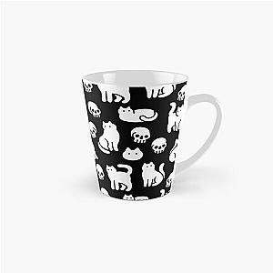 Cats and Skulls Pattern Tall Mug