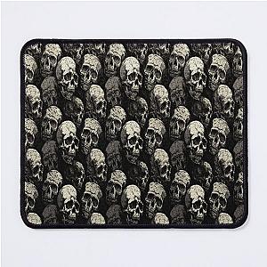 Skull mexico day of the dead dia de los muertos halloween skeleton death gothic scary grunge colorful halloween horror Mouse Pad