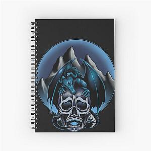 Skull and dragon Spiral Notebook