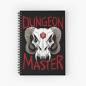 Dragon Skull Dungeon Master Spiral Notebook