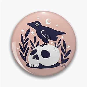 Skull bird Pin