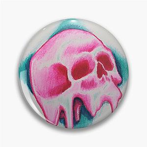 Drippy skull neon Pin