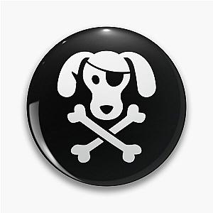 Pirate Dog: Skull and Crossbone Pin