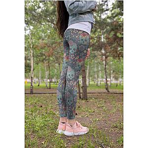 Skull Legging - 3D All Over Print Skull Heart Legging