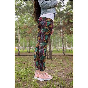 Skull Legging - 3D All Over Print Skull Funny Legging