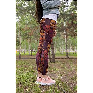 Skull Legging - 3D All Over Print fantasy Skull Legging