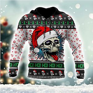 Highlife Skull Christmas 3D All Over Printed For Men And Women Shirts AM122016