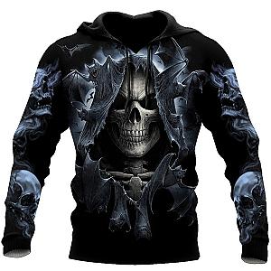 Premium Skull 3D All Over Printed Unisex Shirts PL