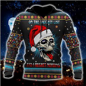 Skulls Christmas 3D All Over Printed Unisex Shirts AM122028