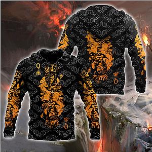 Skull Hoodie - 3D Queen Spade Skull Poker Over Printed Hoodie