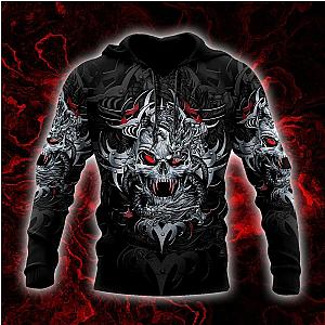 Skull Hoodie - Amazing Skull All Over Printed Hoodie For Men And Women MEI