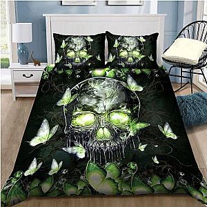 Skull Bedding - Butterfly Skull Bedding Set TA0708205