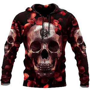 Premium Skull 3D All Over Printed Unisex Shirts