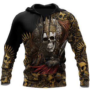 Skull Hoodie - Unique King Skull Hoodie For Men And Women MEI