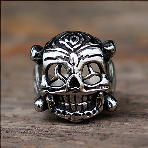 Ethnic Retro Style Mexican Skull Biker Rings