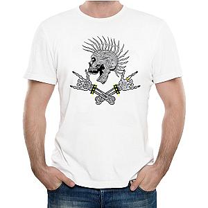 Solid Rock & Roll Design Skull T-Shirt