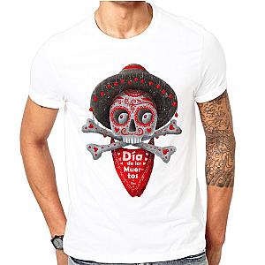 New Arrivals Summer Skull Men T-shirt