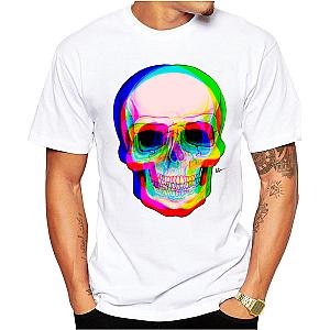 Newest Fashion Printed 3D Skull Fashion T-shirt