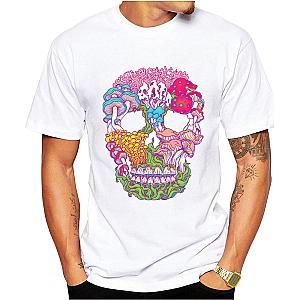 Mushroom Skull Personality Summer T-shirt