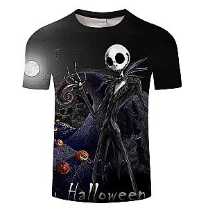 Scary Skull Halloween Style T-shirt